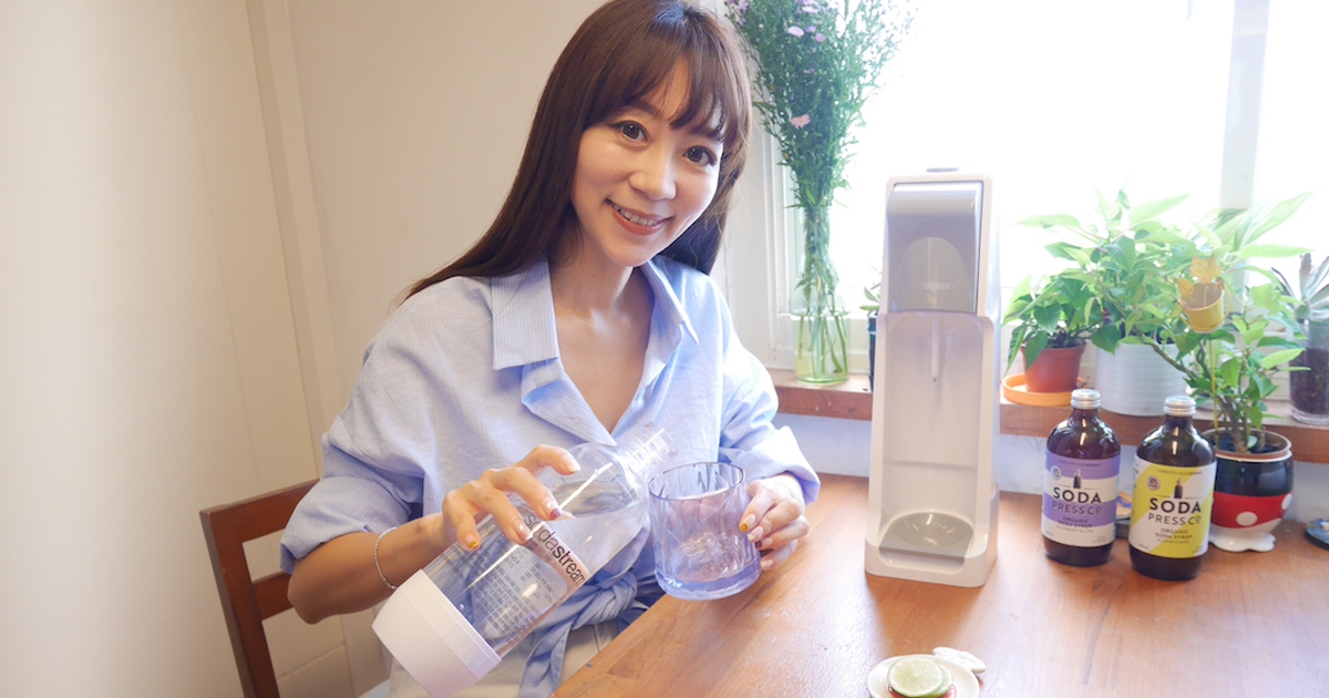 全家大小都愛的『sodastream COOL氣泡水機』讓生活更加豐富的消暑新選擇❤️